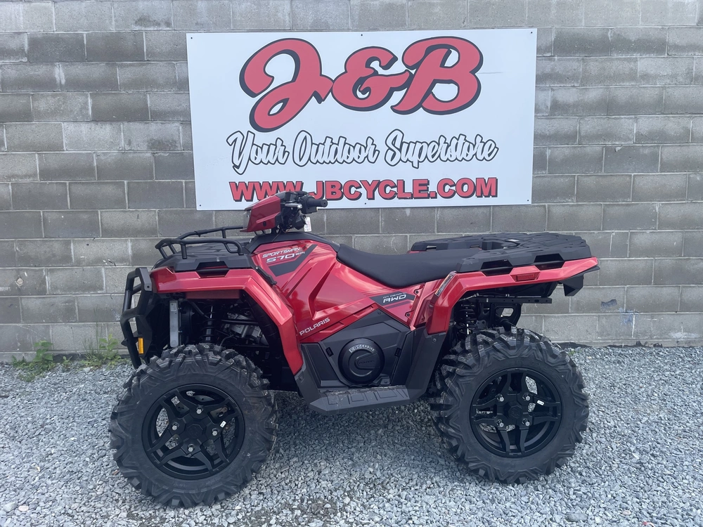2026 Polaris Sportsman 570 Trail Red alt