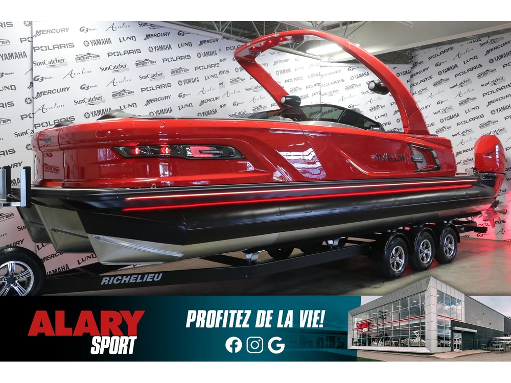 2026 Avalon 2785 Excalibur Ql Carbone Twin 500 Hp( Demo) alt
