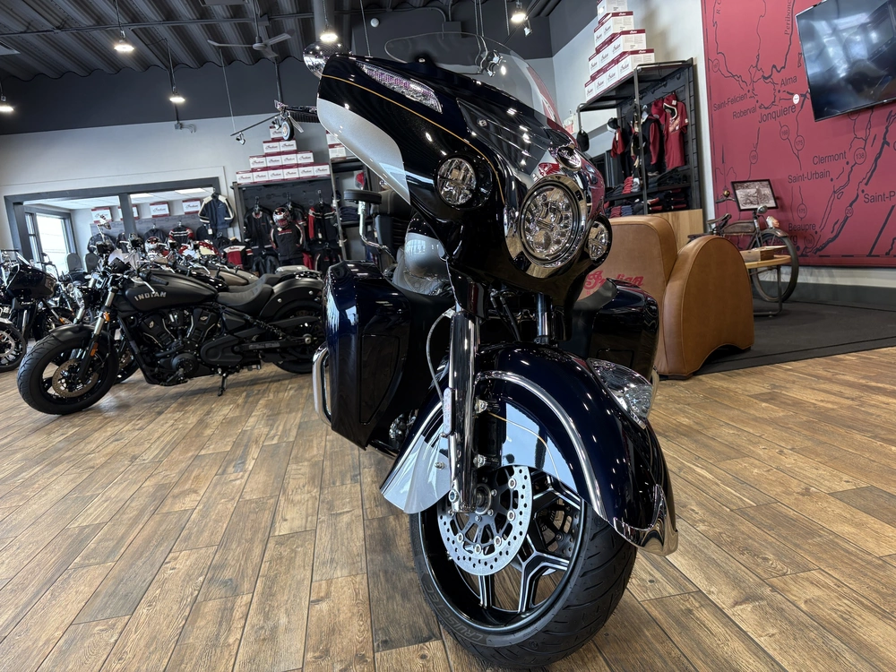 Indian Motorcycle Roadmaster Elite Bleu/gris 2025 alt