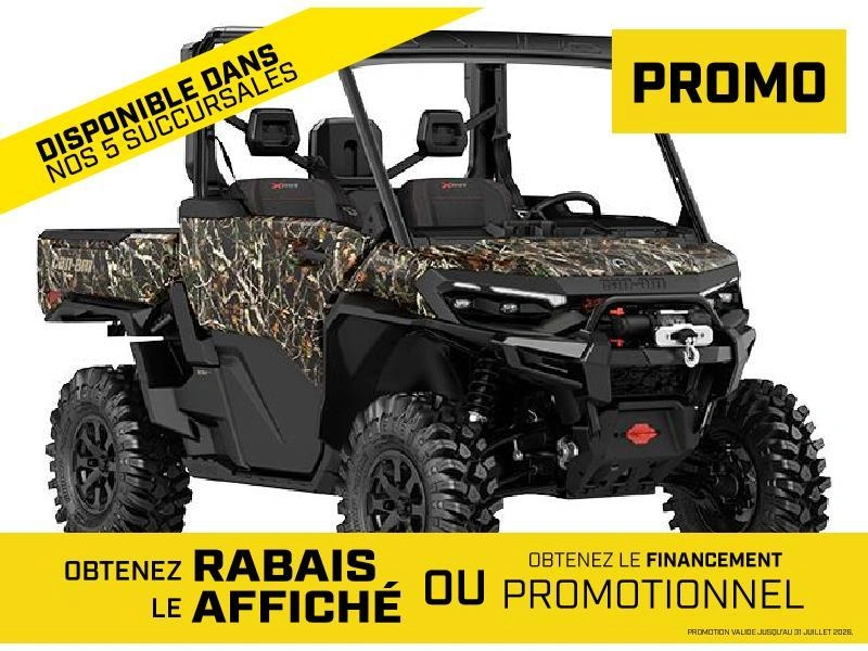 Can-am Defender X Mr Hd11 With Half Doors 2026 alt