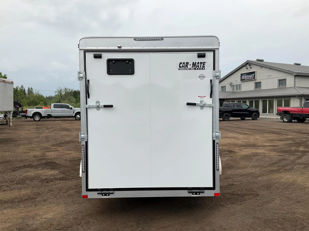 2026 Car Mate Trailers 6x12 Plus V-nose Liberty Sport Cargo Trailer alt