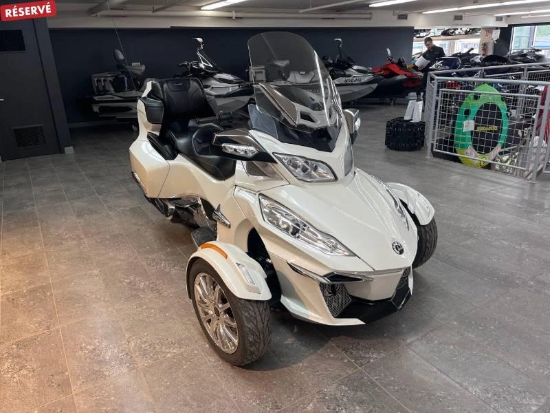 2015 Can-am Spyder Rt Ltd Se6 Blanc alt