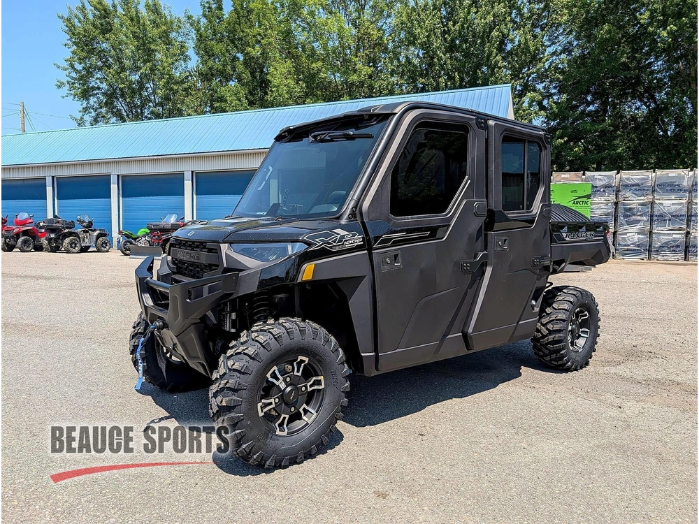 2026 Polaris Ranger Crew Ultimate Xp 1000 Ns Tx Black Crystal Northstar 🎯 Utv Texas Edition 6 Places Defender Max Limited Prowler Crew Cabine Chauffée 🟢 alt
