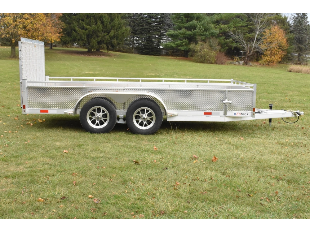 2026 Enbeck Aluminum Utility 7' X 14' Ta alt