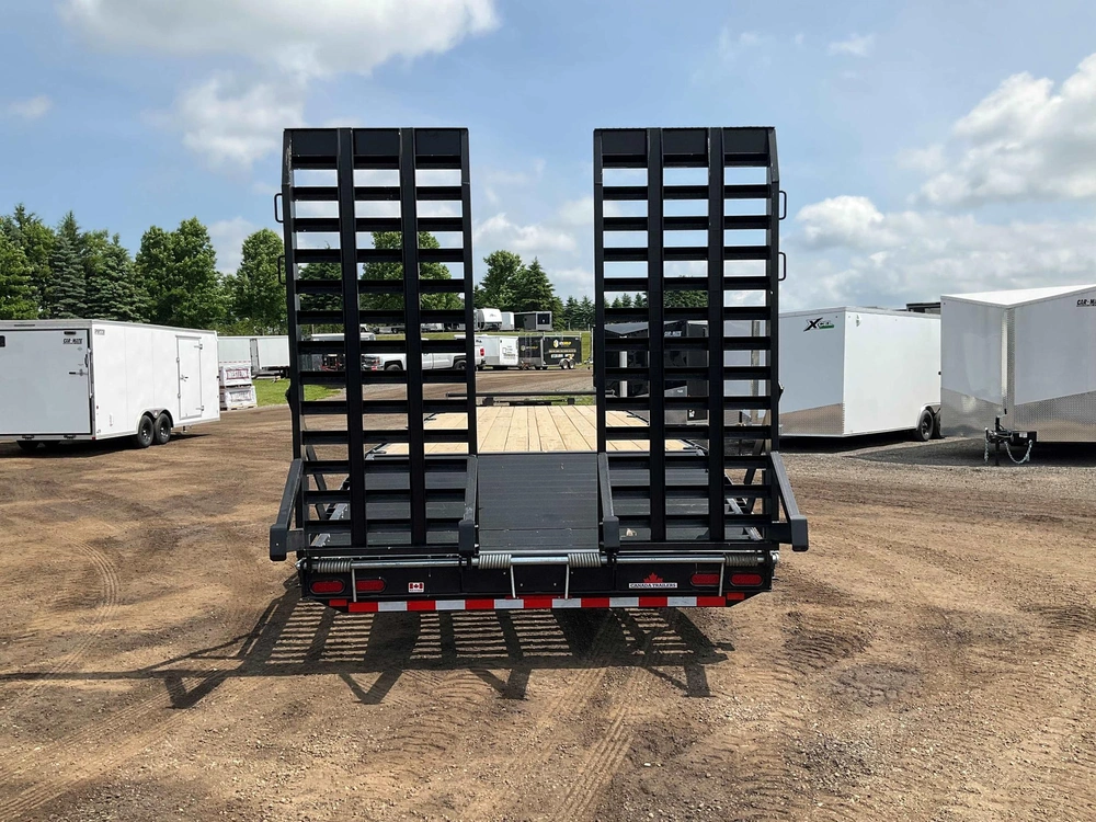 2027 Canada Trailers 8.5x28 15 Ton Deckover Equipment Trailer alt