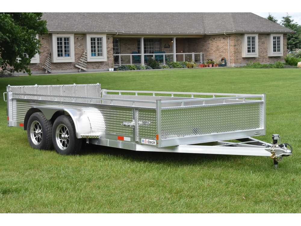 2026 Enbeck Aluminum Utility 7' X 14' Ta alt