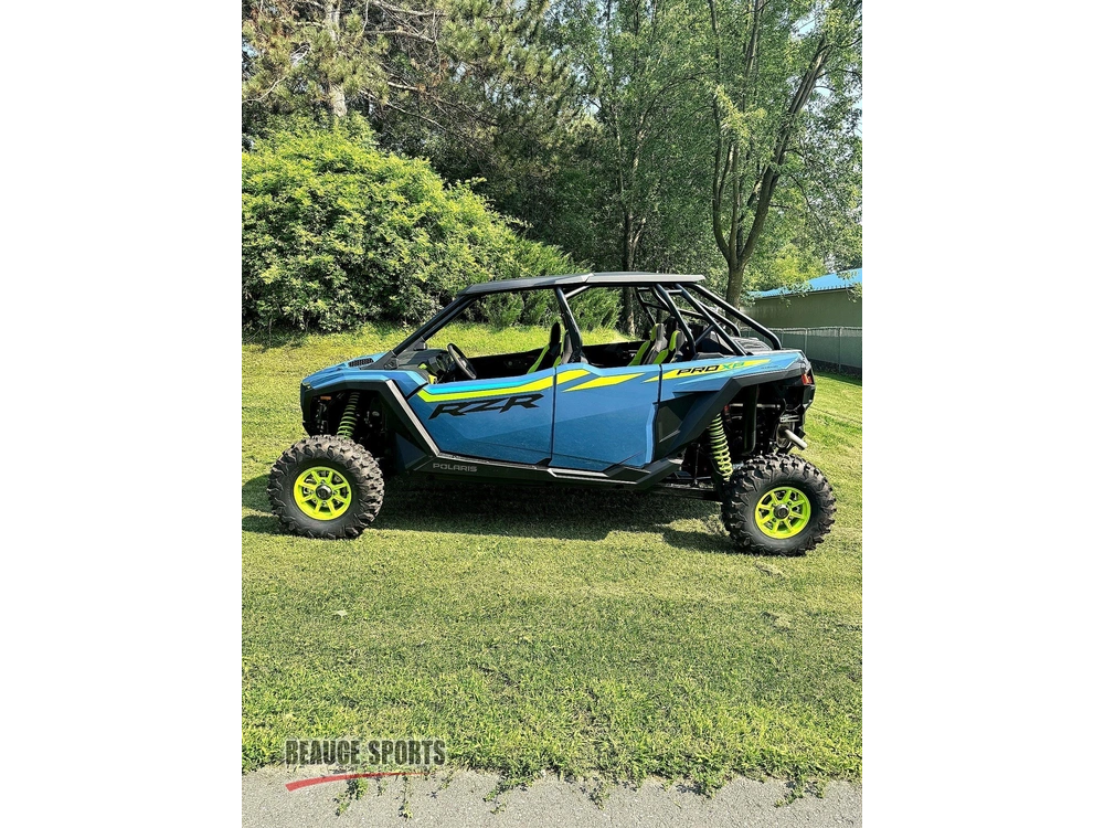 2025 Polaris Rzr Pro Xp 4 Ultimate - Zenith Blue Démo Acc En Sus | 💰 Forfait D’accessoires De Plus De 3 000 $ 💰 alt