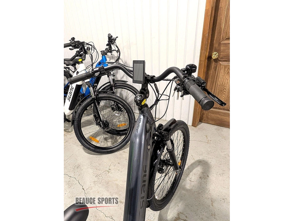 2026 Slane Jasper Cruiser Gris 🎯 Vélo Électrique Confort 500w Grande Autonomie Balade Piste Cyclable Polyvalent 🟢 alt
