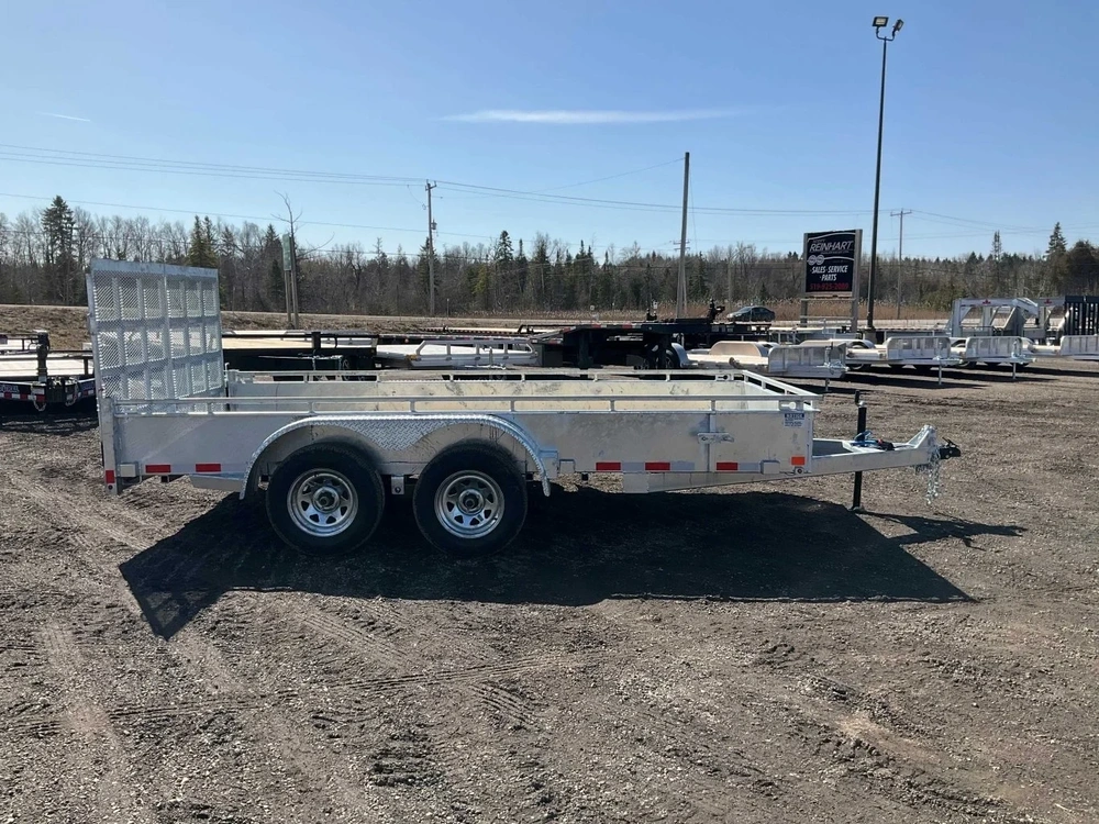 2027 Canada Trailers 82x14 3.5 Ton Galvanized Landscape Trailer alt