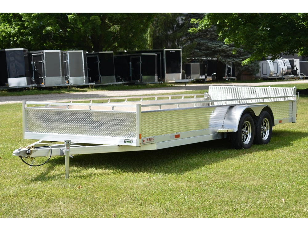 2026 Enbeck Aluminum Utility 7' X 20' Ta alt