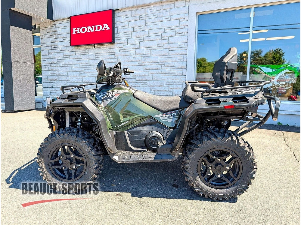 Polaris Sportsman Trg 570 Premium Treeline Grn Mtlc | A26sdz57ab 🛠️direction Assistée Eps Touring Vtt 2 Places 🛠️ 2026 alt