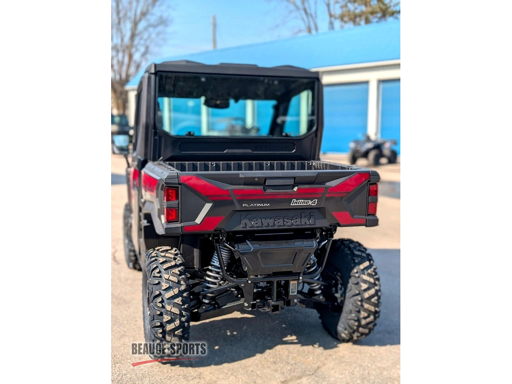 2026 Kawasaki Ridge Platinum Ranch Edition Hvac 🎯 Utv Cabine Fermée Chauffé Climatisé Travail Luxe Ranger Xp1000 Defender Limited 4 Saisons 🟢 alt