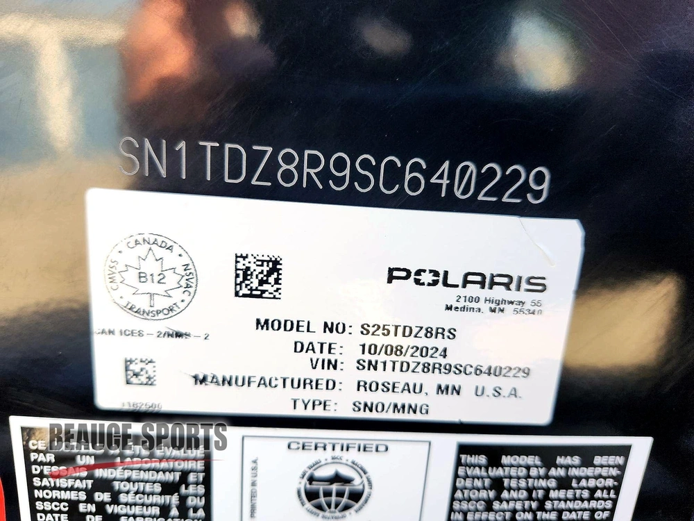 Polaris 850 Indy Vr1 137 Dynamix Edition |🟠 Alternative Mxz Ski-doo Renegade X-rs 🟠 2025 alt
