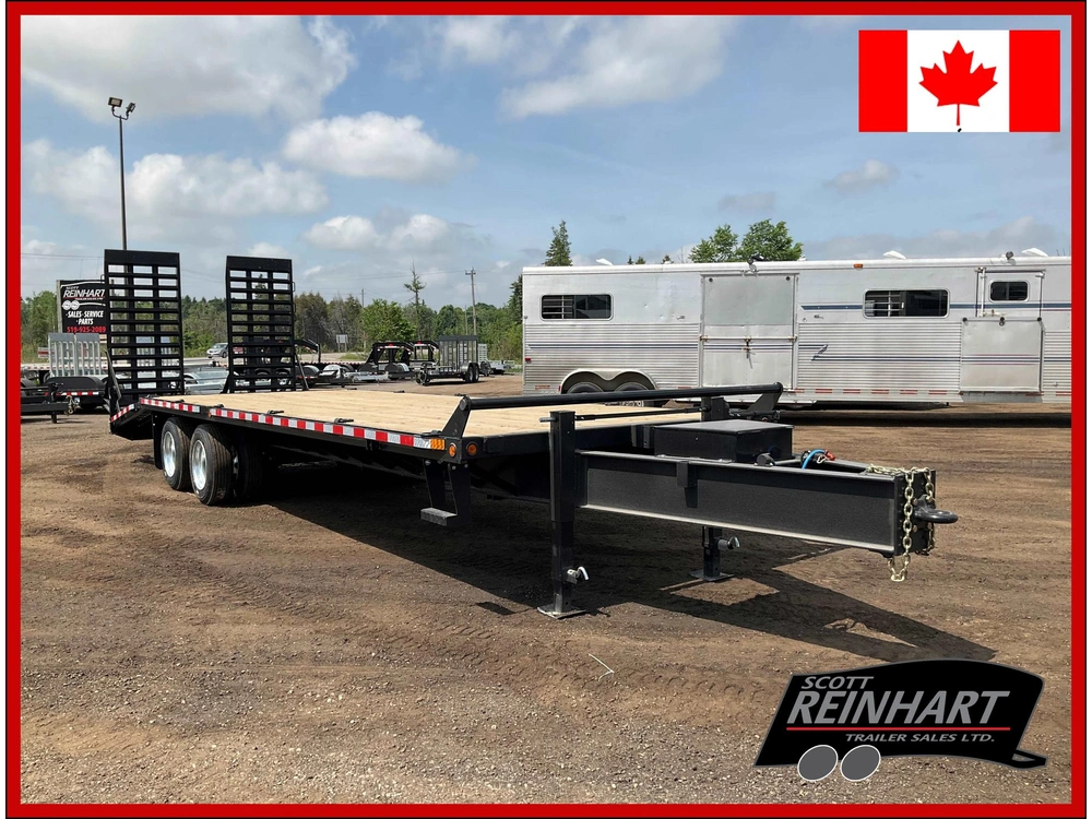 2027 Canada Trailers 8.5x28 15 Ton Deckover Equipment Trailer alt