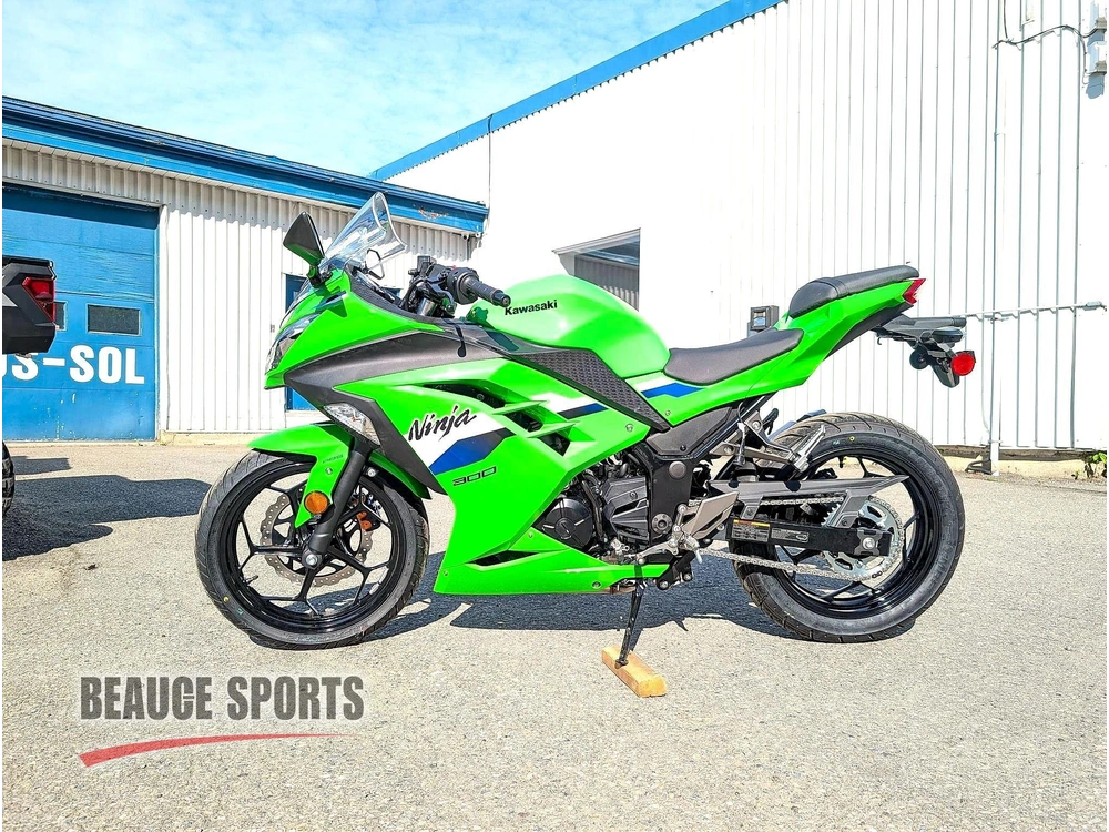2026 Kawasaki Ninja 300 Vert 🎯 Moto Sport Petites Plaques R3 Rc390 Cbr300r Économique Débutant Quotidienne 🟢 alt