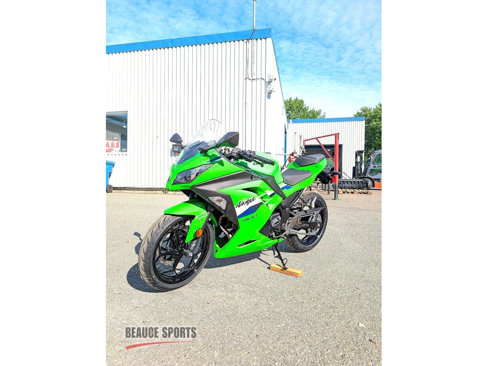 2026 Kawasaki Ninja 300 Vert 🎯 Moto Sport Petites Plaques R3 Rc390 Cbr300r Économique Débutant Quotidienne 🟢 alt