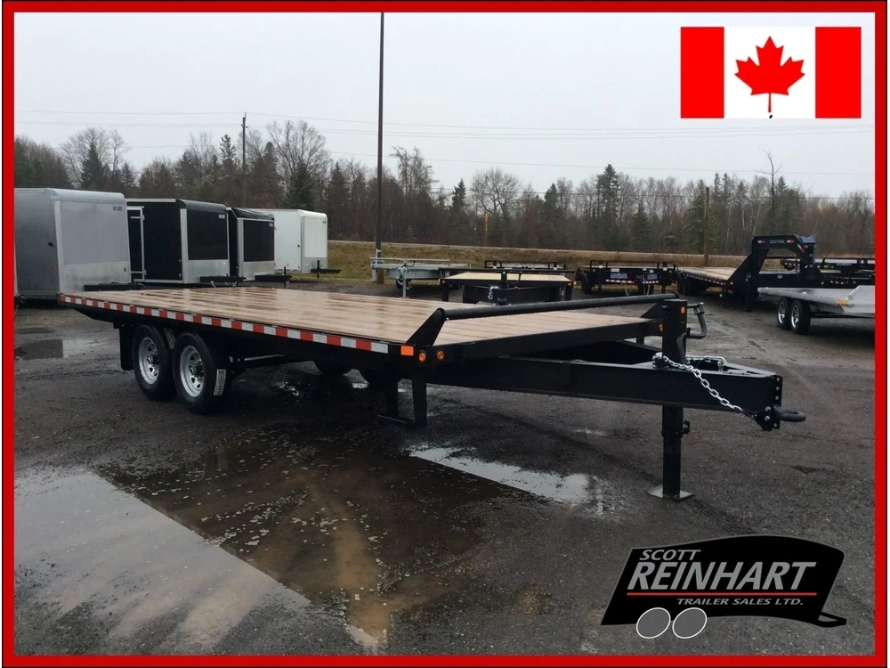 2027 Canada Trailers 8.5x20 7 Ton Deckover Equipment Trailer alt
