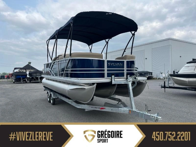 Sylvan Mirage 8522 Party Fish 115hp 2026 alt
