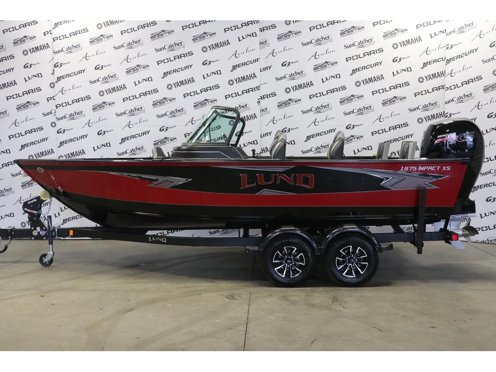 Lund 1875 Impact Xs Sport+ Mercury 150 Hp & Remorque 2026 alt