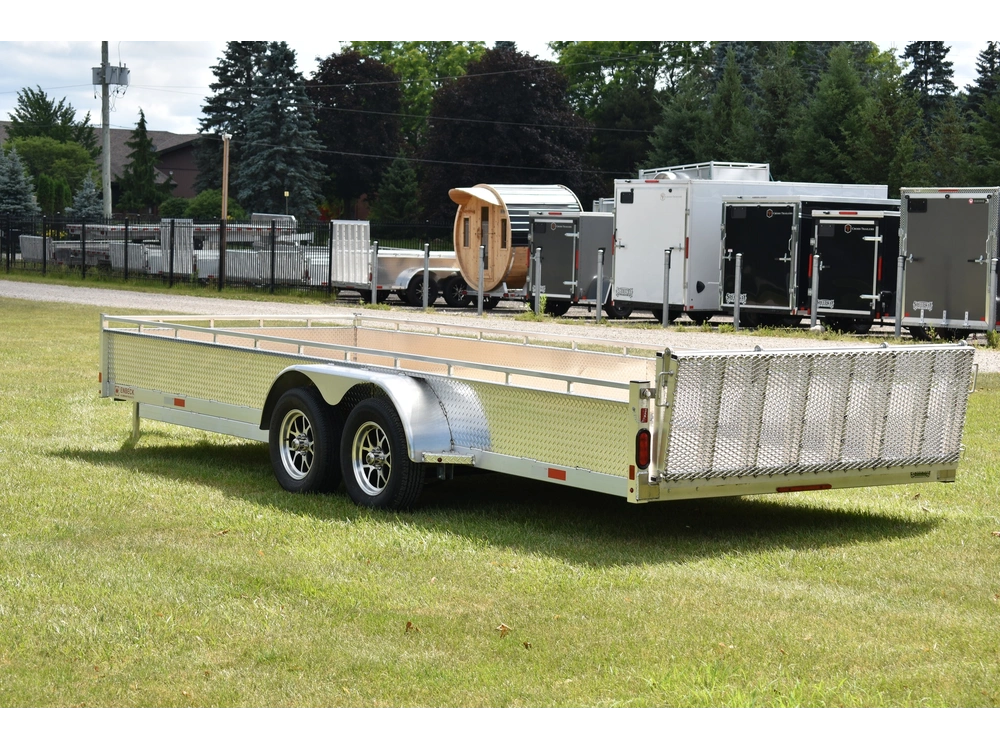 2026 Enbeck Aluminum Utility 7' X 20' Ta alt
