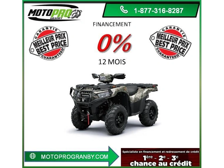 2027 Kawasaki Brute Force 750 4x4i Eps Camo Bruteforce 750 Se Kvf750 Eps Se Treuil Pare Choc Camouflage alt