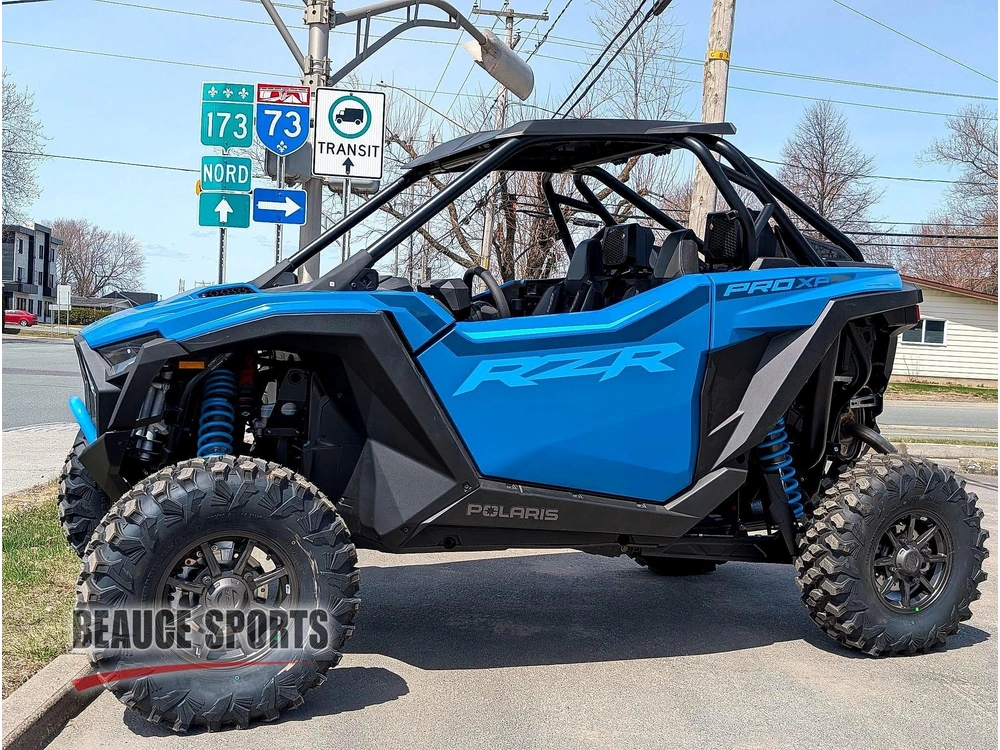 Polaris Rzr Pro Xp Ultimate Earth Blue Démo 🎯 Turbo Utv Performance 181hp Fast Trail Maverick R Turbo R Krx1000 Suspension 🟢 2026 alt