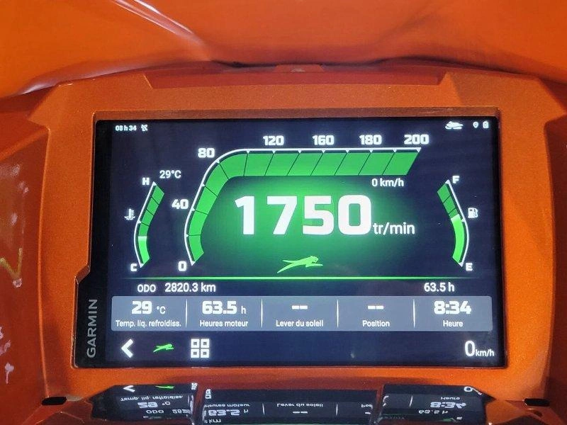 2025 Arctic Cat Riot 858 Orange alt
