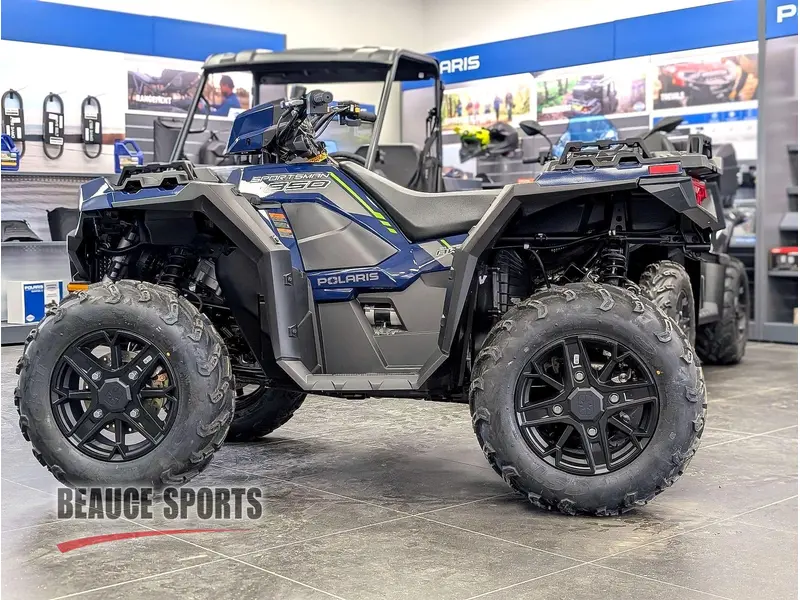 Polaris Sportsman 850 Premium Springfield Blue | 🌍 Concurrents : Outlander 850 / Cforce 1000 🌍 | 2026 alt
