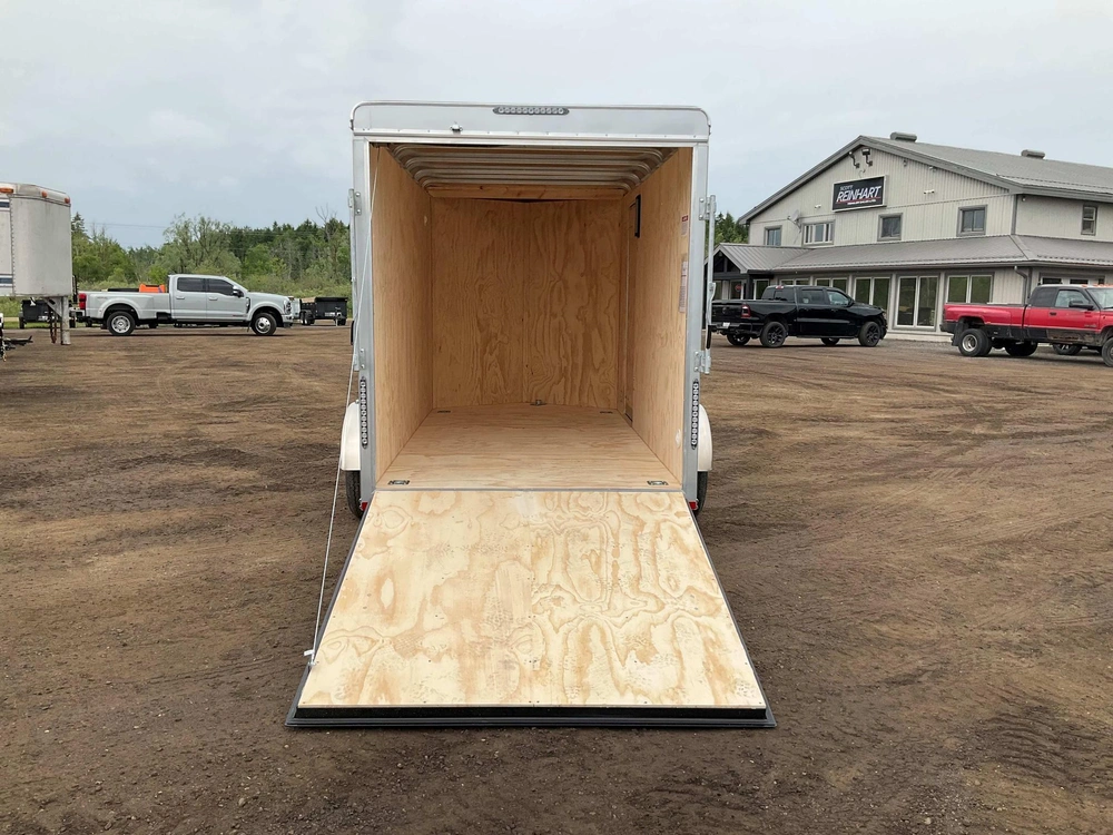 2026 Car Mate Trailers 6x12 Plus V-nose Liberty Sport Cargo Trailer alt