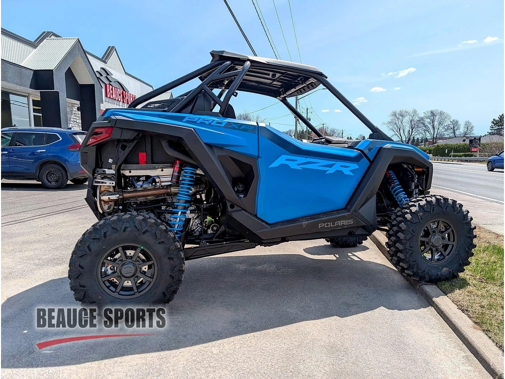 Polaris Rzr Pro Xp Ultimate Earth Blue Démo 🎯 Turbo Utv Performance 181hp Fast Trail Maverick R Turbo R Krx1000 Suspension 🟢 2026 alt