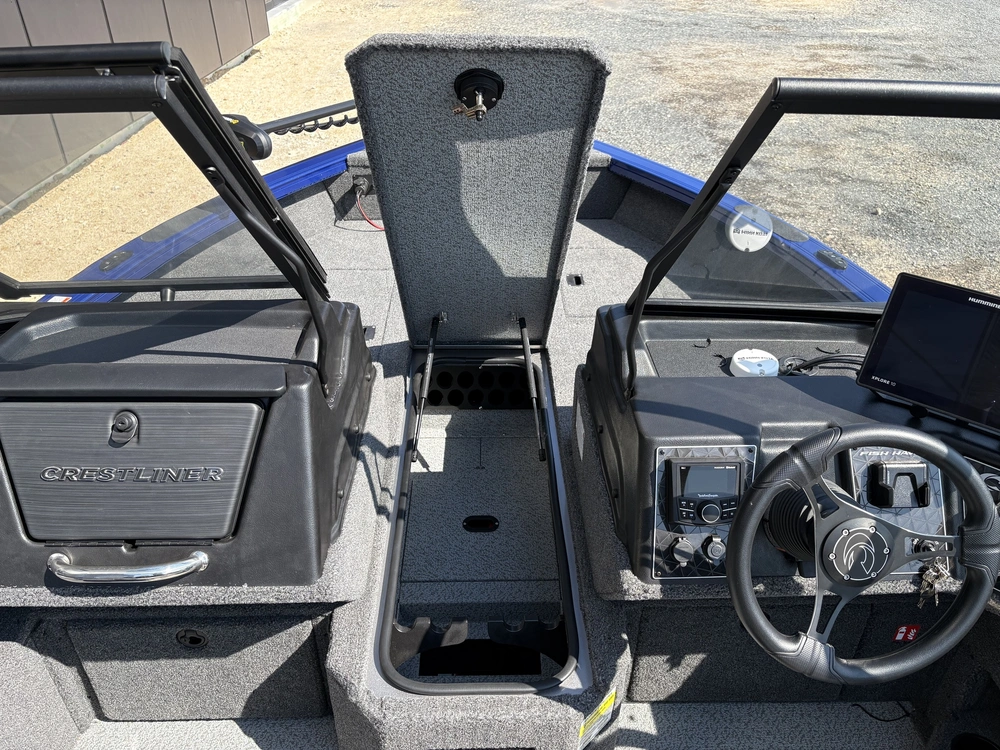 2025 Crestliner 1850 Fish Hawk Wt Jumpseat - True Blue alt