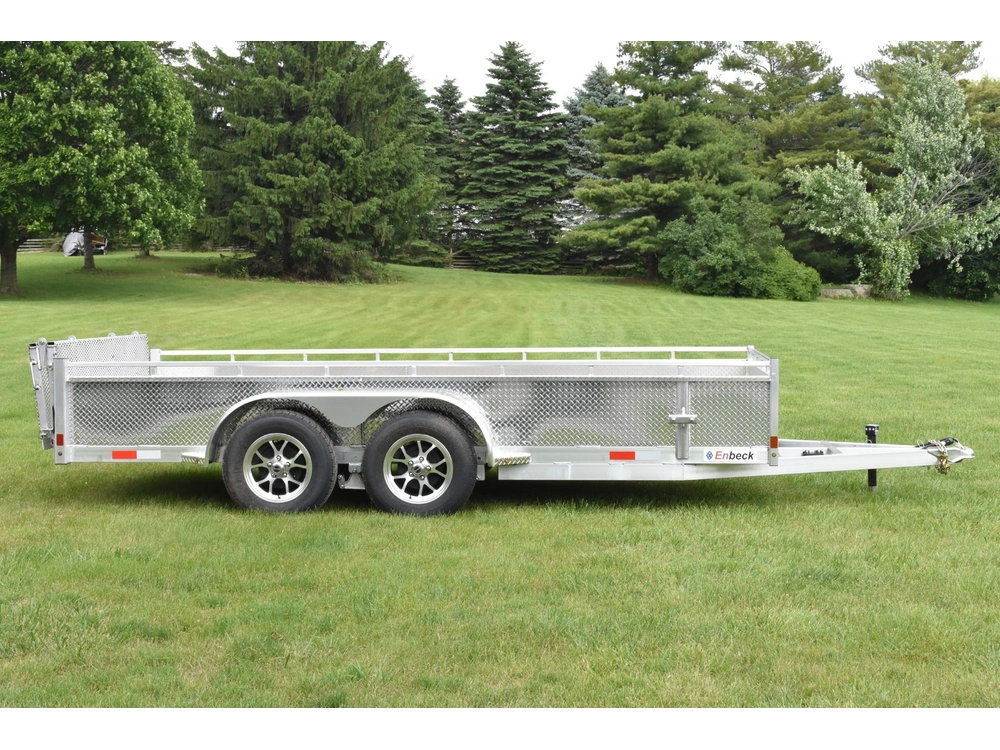 2026 Enbeck Aluminum Utility 7' X 14' Ta alt