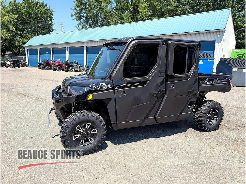2026 Polaris Ranger Crew Ultimate Xp 1000 Ns Tx Black Crystal Northstar 🎯 Utv Texas Edition 6 Places Defender Max Limited Prowler Crew Cabine Chauffée 🟢 alt