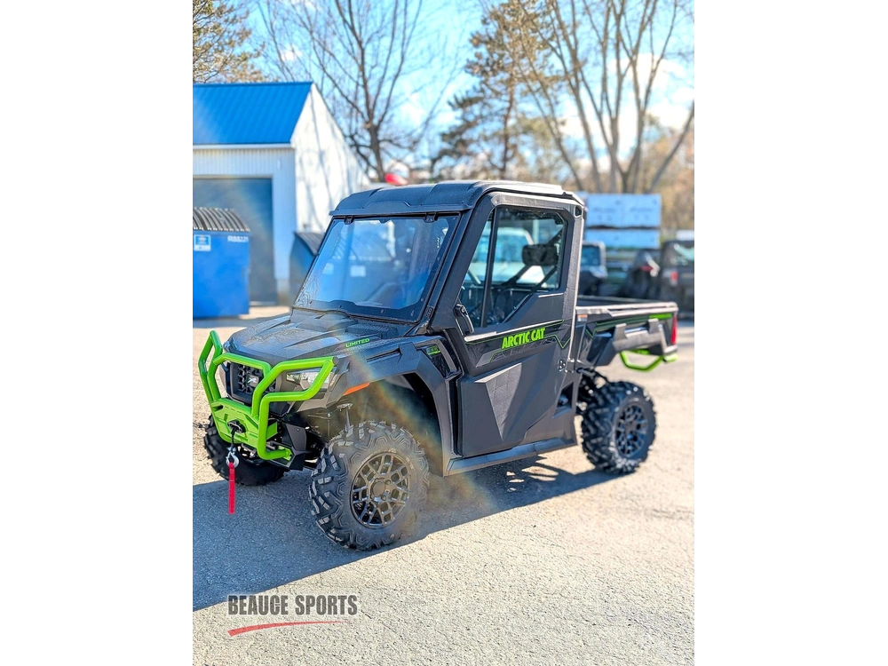 2026 Arctic Cat Prowler Limited Noir 🎯 Utv Cabine Chauffé Garmin Winch Pare Brise Ouvrant Defender Ranger Full Équip 🟢 alt