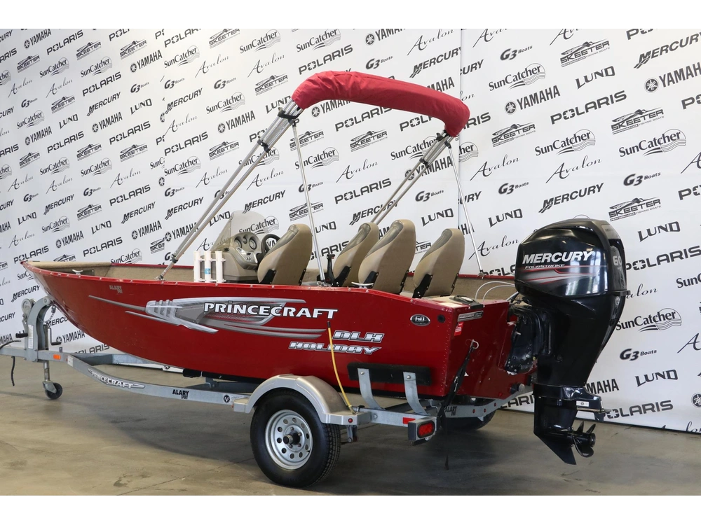 2014 Princecraft Holiday Dlx Sc + Mercury 60elpt alt