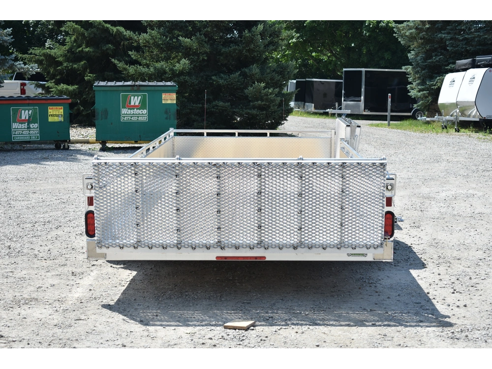 2026 Enbeck Side Loader Aluminum Utility 7' X 18' Ta alt