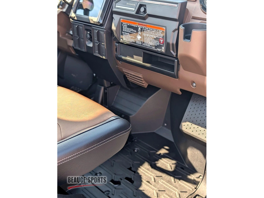 2026 Kawasaki Ridge Platinum Ranch Edition Hvac 🎯 Utv Cabine Fermée Chauffé Climatisé Travail Luxe Ranger Xp1000 Defender Limited 4 Saisons 🟢 alt