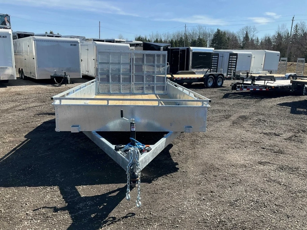 2027 Canada Trailers 82x14 3.5 Ton Galvanized Landscape Trailer alt