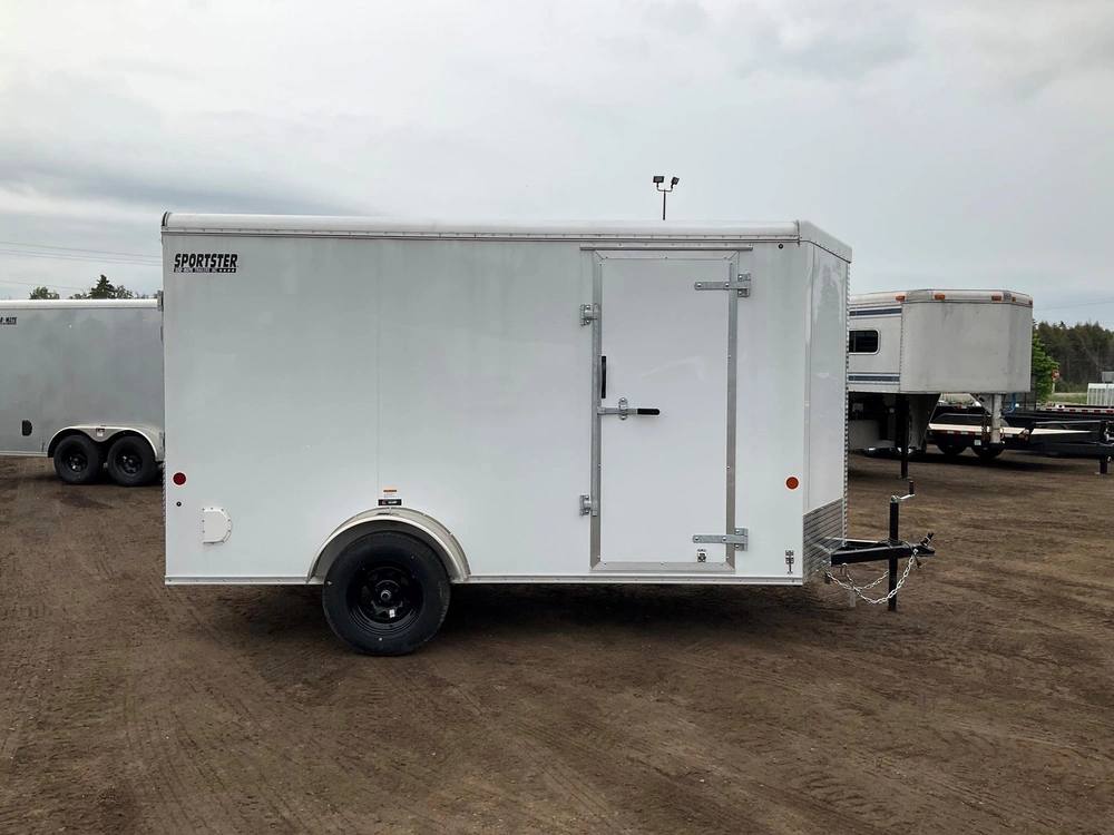 2026 Car Mate Trailers 6x12 Plus V-nose Liberty Sport Cargo Trailer alt