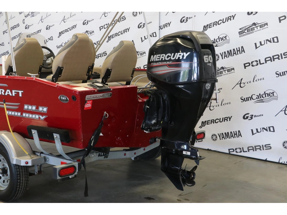 2014 Princecraft Holiday Dlx Sc + Mercury 60elpt alt