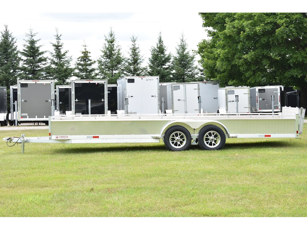 2026 Enbeck Aluminum Utility 7' X 20' Ta alt
