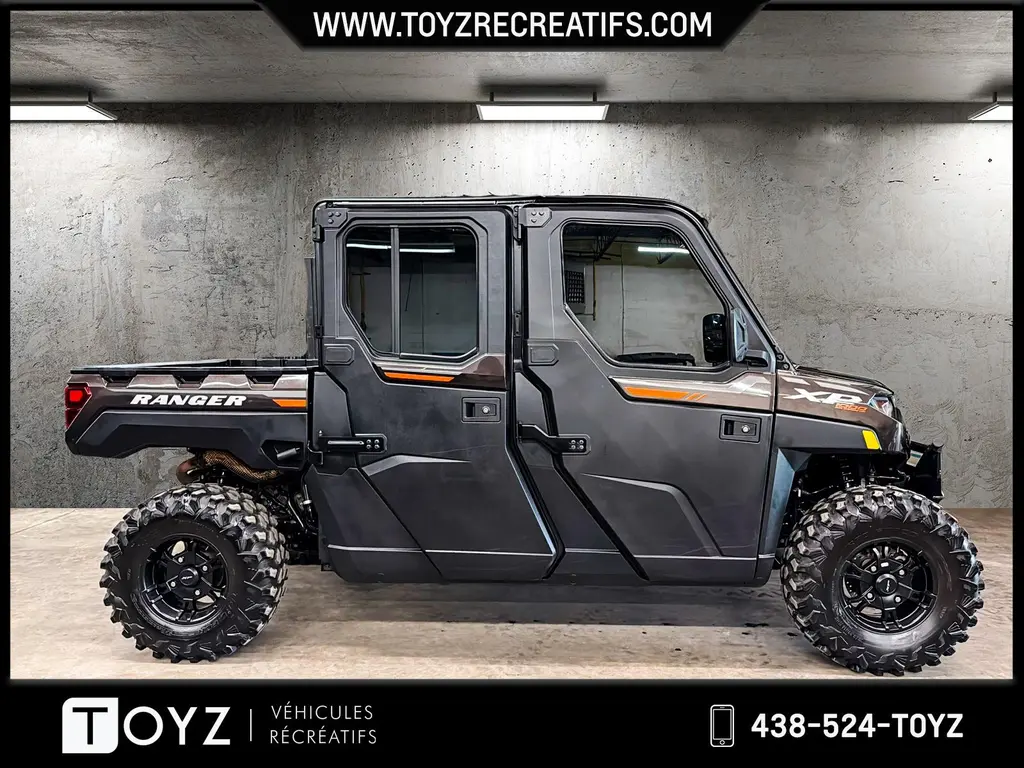 Polaris RANGER CREW XP 1000 NORTHSTAR ULTIMATE RIDE COMMAND CLIMATISATION ET CHAUFFAGE 2024