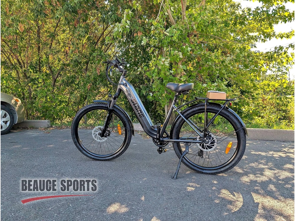 2026 Slane Jasper Sport Gris 🎯 Vélo Électrique Sport 500w Grande Autonomie Ville Sentier Performance Quotidienne 🟢 alt