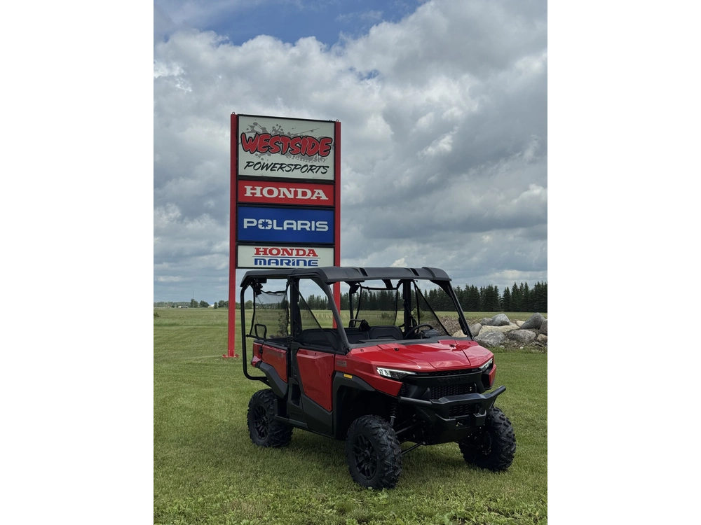 2026 Honda Pioneer 1000-5p Dlx, Red alt