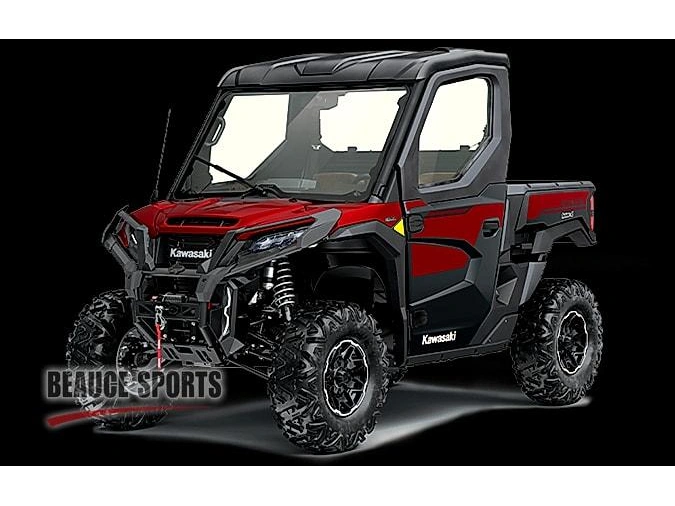 2026 Kawasaki Ridge Platinum Ranch Edition Hvac 🎯 Utv Cabine Fermée Chauffé Climatisé Travail Luxe Ranger Xp1000 Defender Limited 4 Saisons 🟢 alt