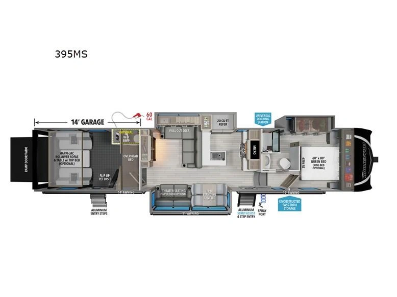 Grand Design Momentum 395ms 2025 alt