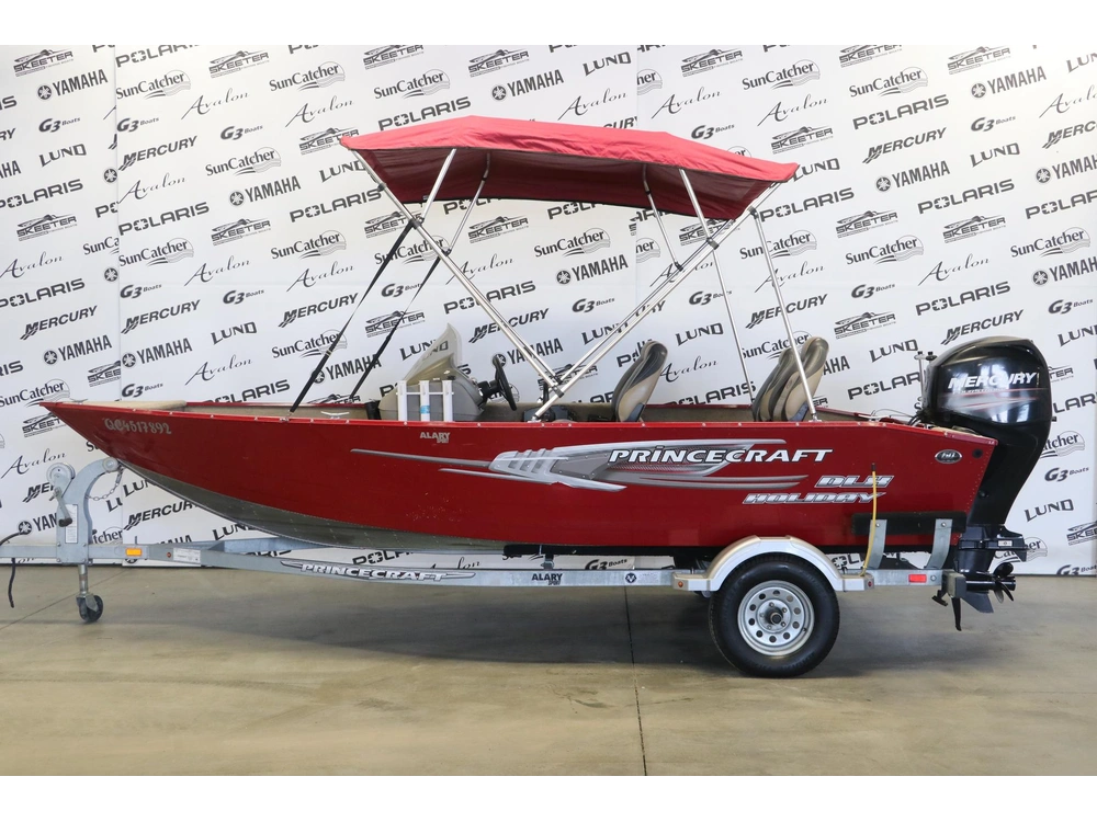2014 Princecraft Holiday Dlx Sc + Mercury 60elpt alt