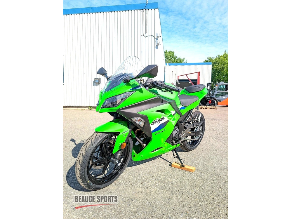 2026 Kawasaki Ninja 300 Vert 🎯 Moto Sport Petites Plaques R3 Rc390 Cbr300r Économique Débutant Quotidienne 🟢 alt