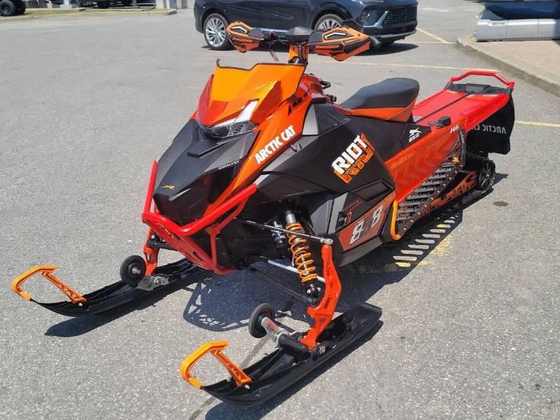 2025 Arctic Cat Riot 858 Orange alt