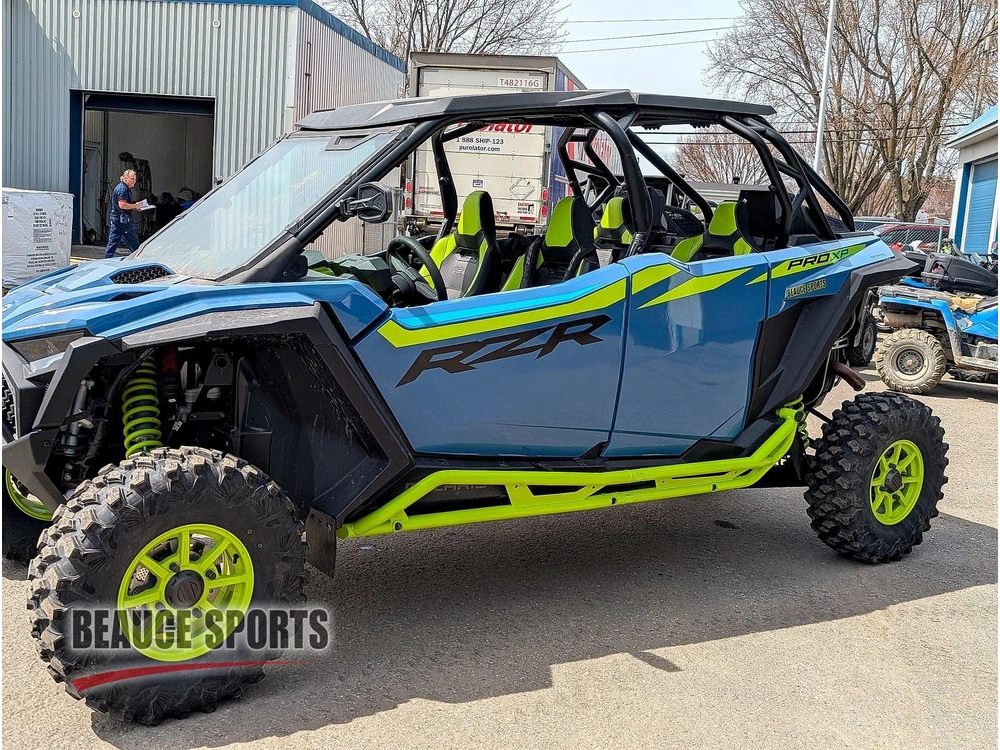 2025 Polaris Rzr Pro Xp 4 Ultimate - Zenith Blue Démo Acc En Sus | 💰 Forfait D’accessoires De Plus De 3 000 $ 💰 alt